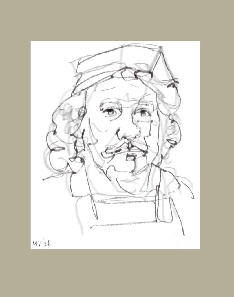 Rembrandt tekening 2026